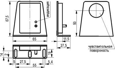 Габариты ISB M4A-31N-10-L